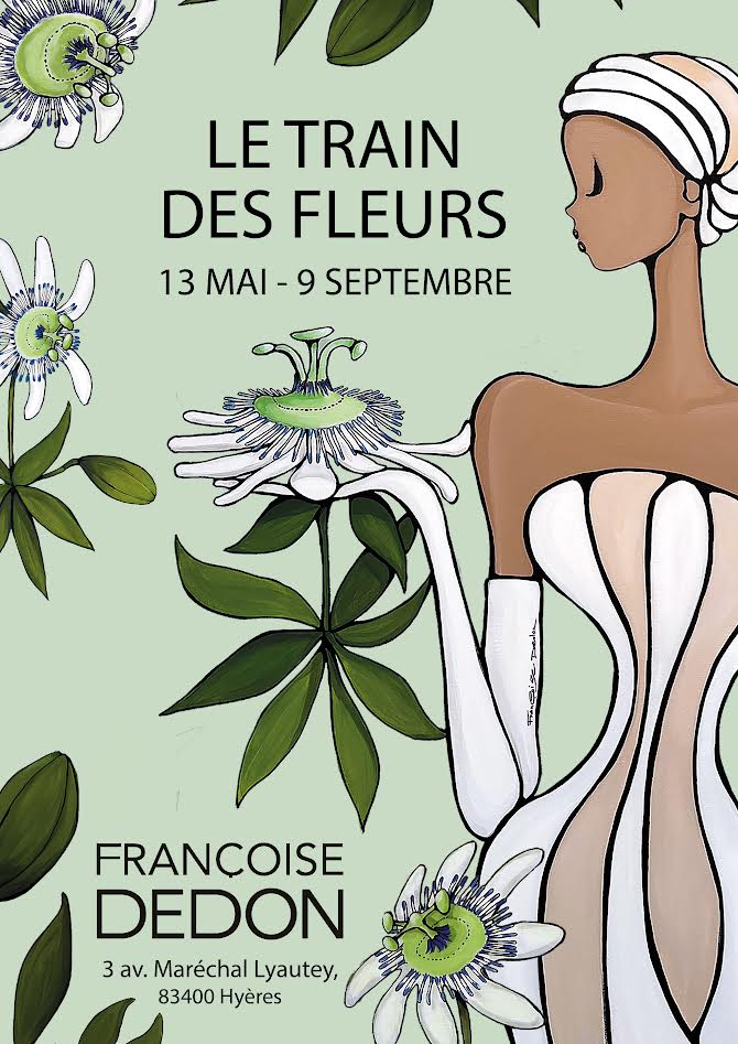 Exposition "Le train des fleurs"