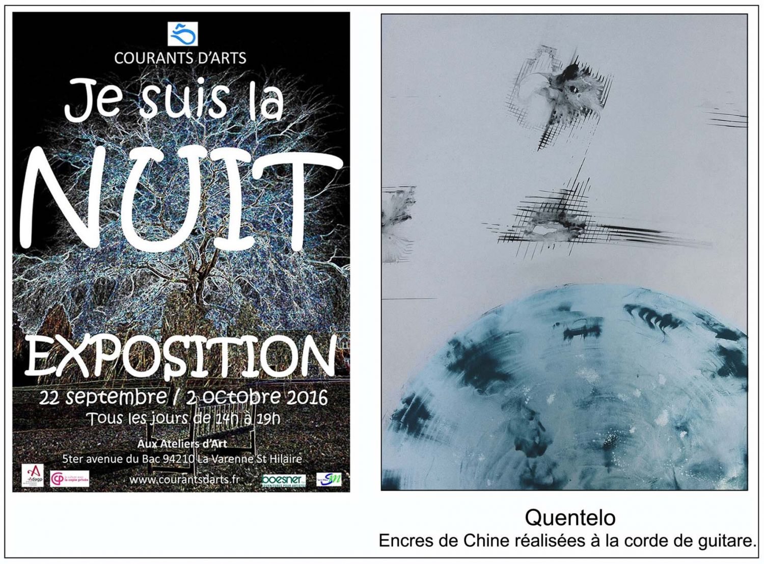 EXPOSITION du collectif ''Courants d'Arts''