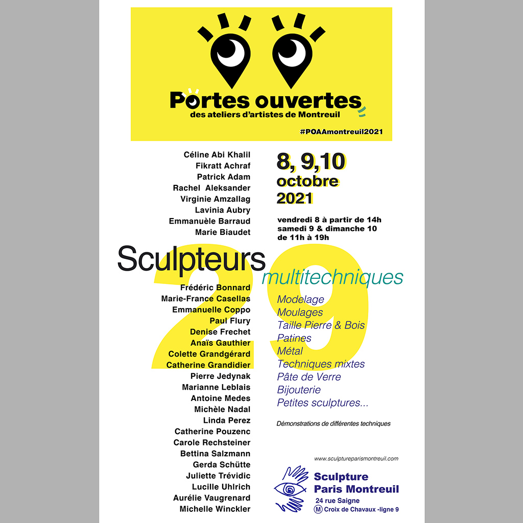 Portes ouvertes des ateliers d'artistes de Montreuil