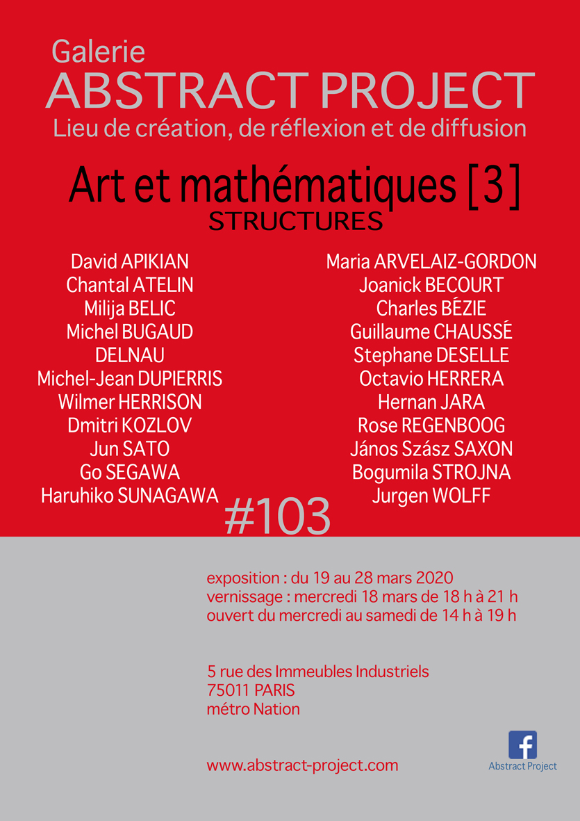 Art and Math-3 « Structure »