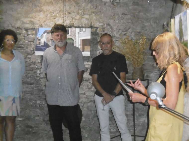 Vernissage à l' Ancienne Forge de SIRAN (34)