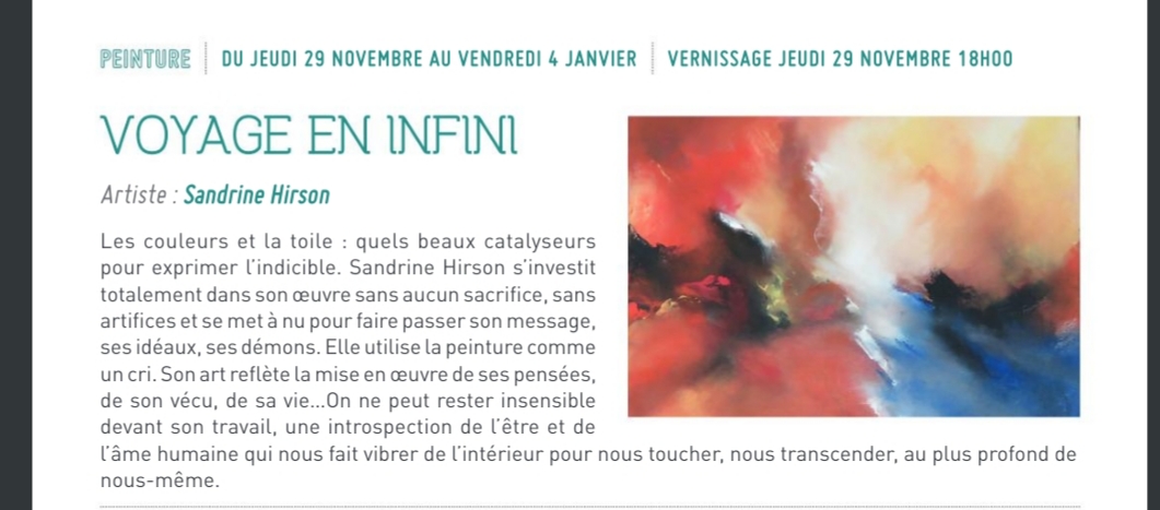 Voyage en infini