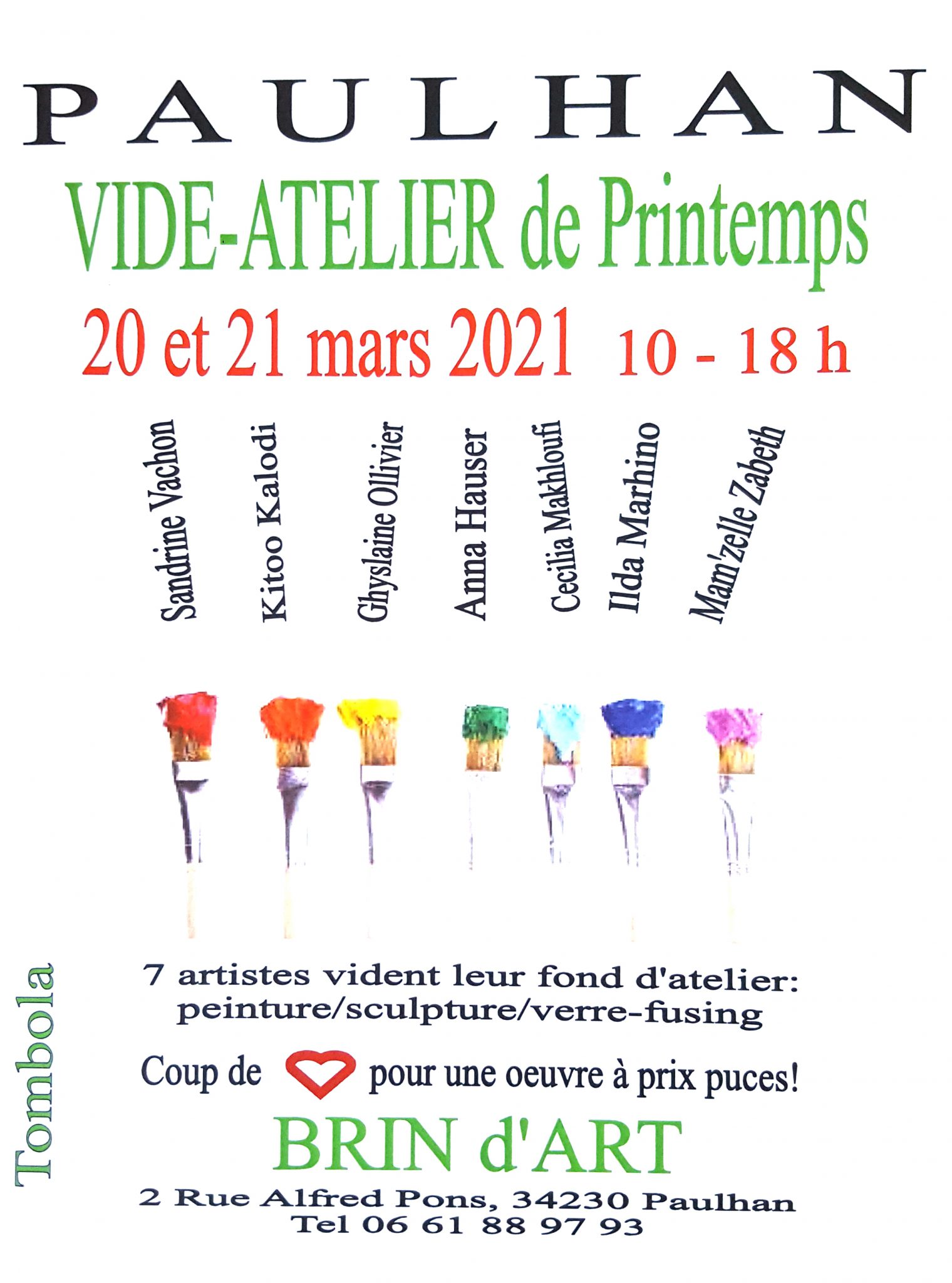 Vide-atelier de Printemps