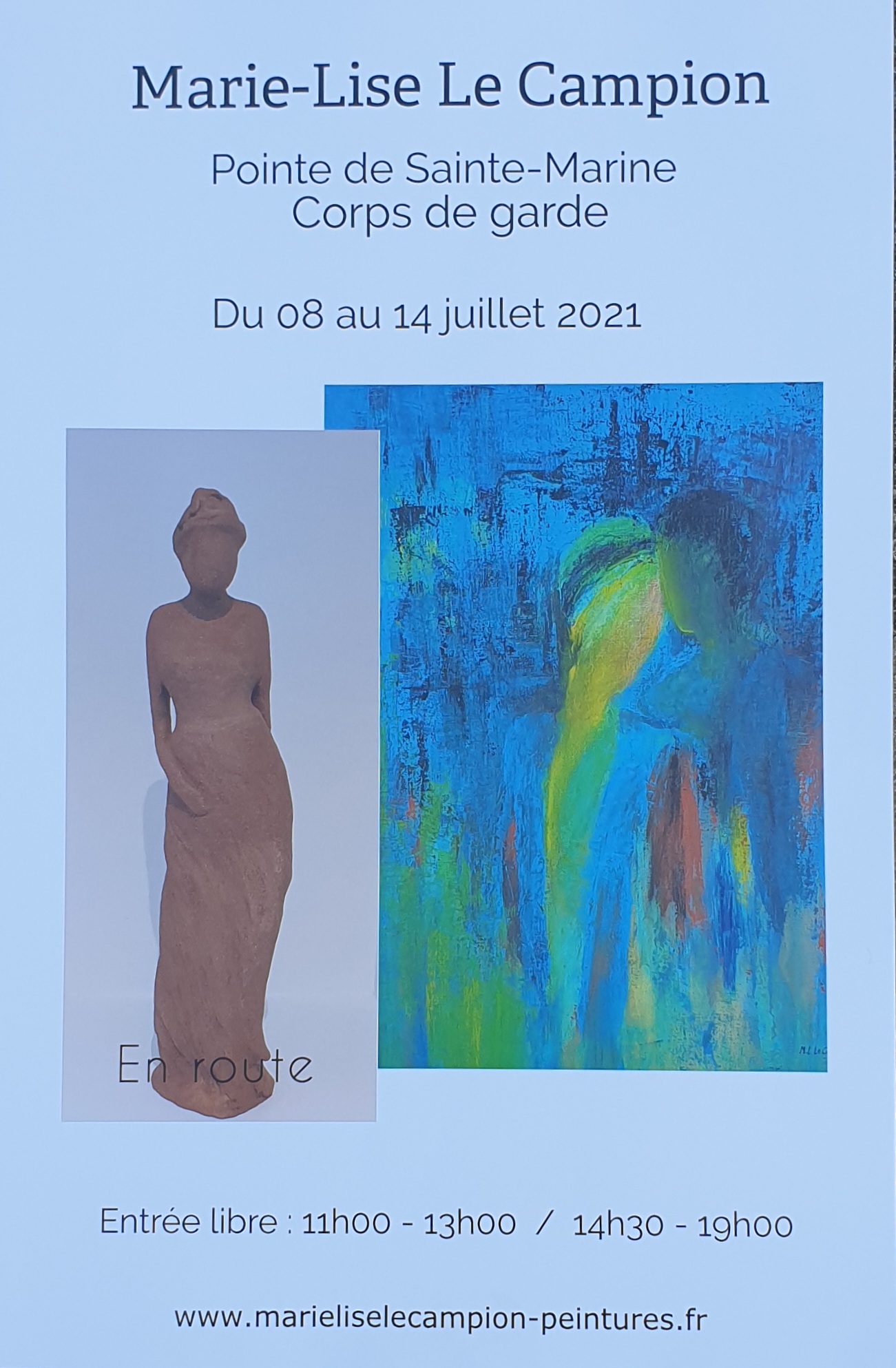 Exposition personnelle Figures et Paysages