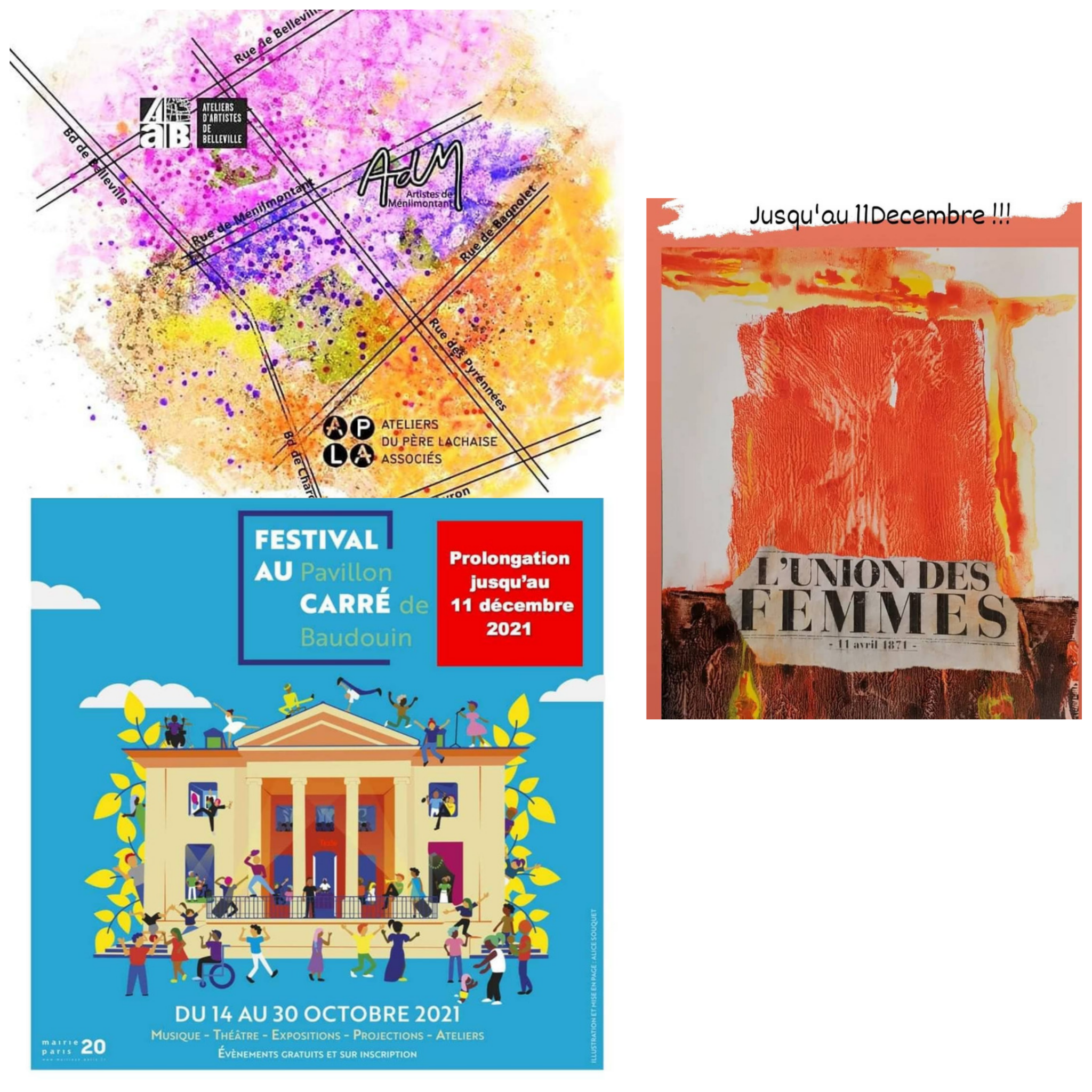 Festival au Carré / Territoires d'artistes