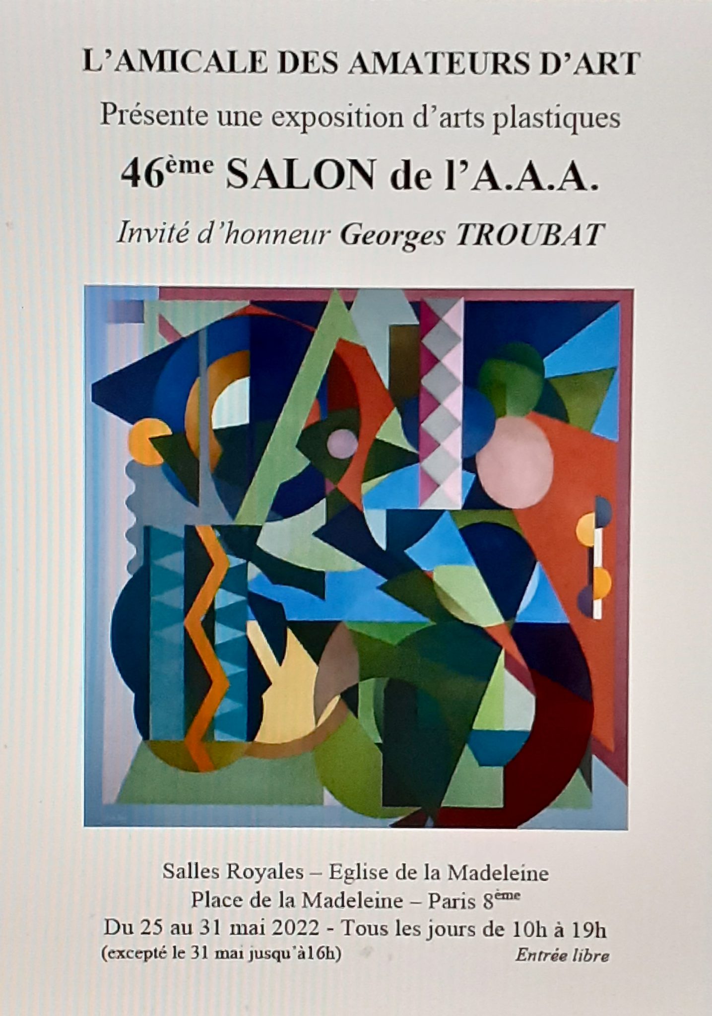 46ème SALON de L'A.A.A.