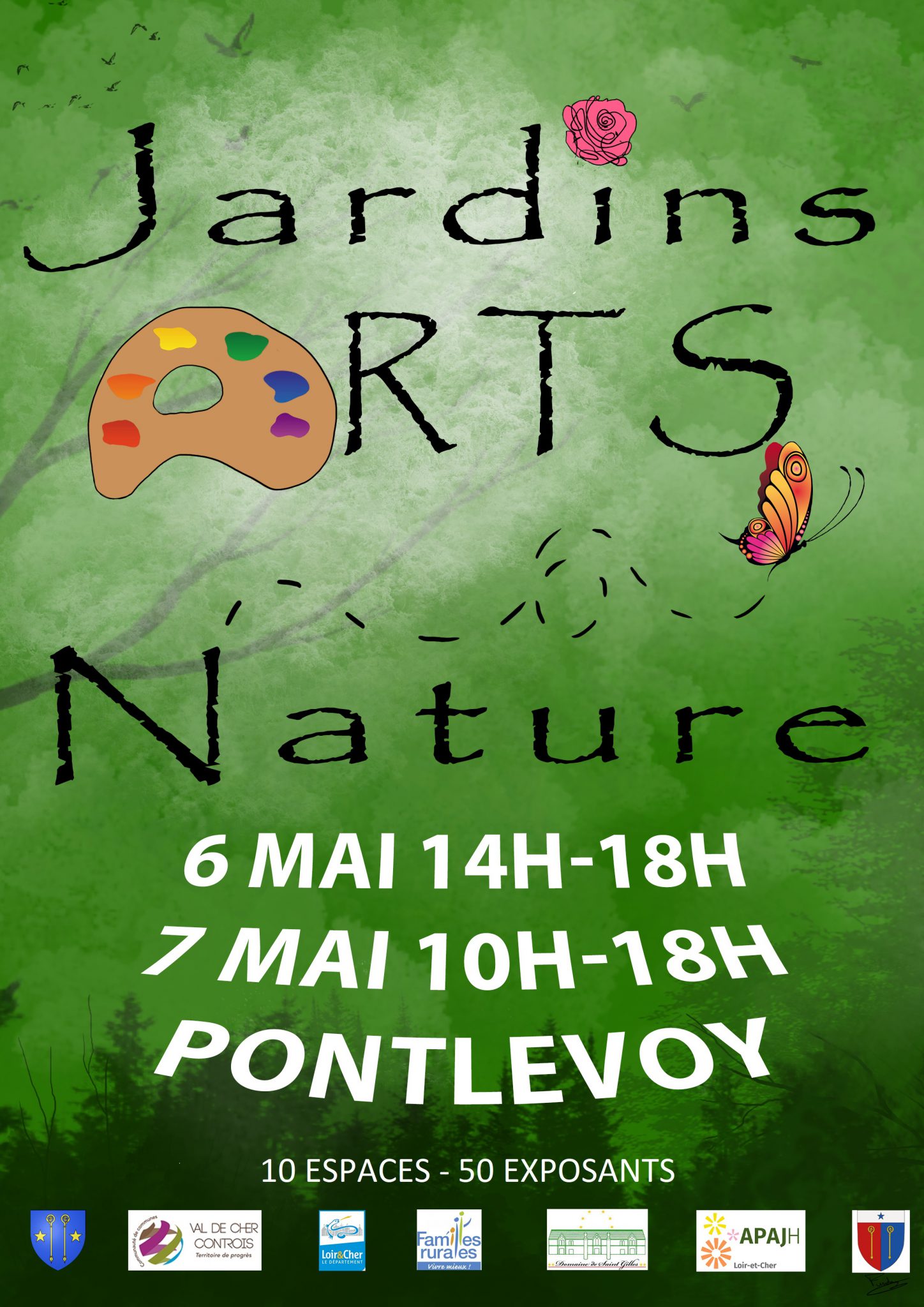 Journées  "Jardins-Art-Nature" PONTLEVOY