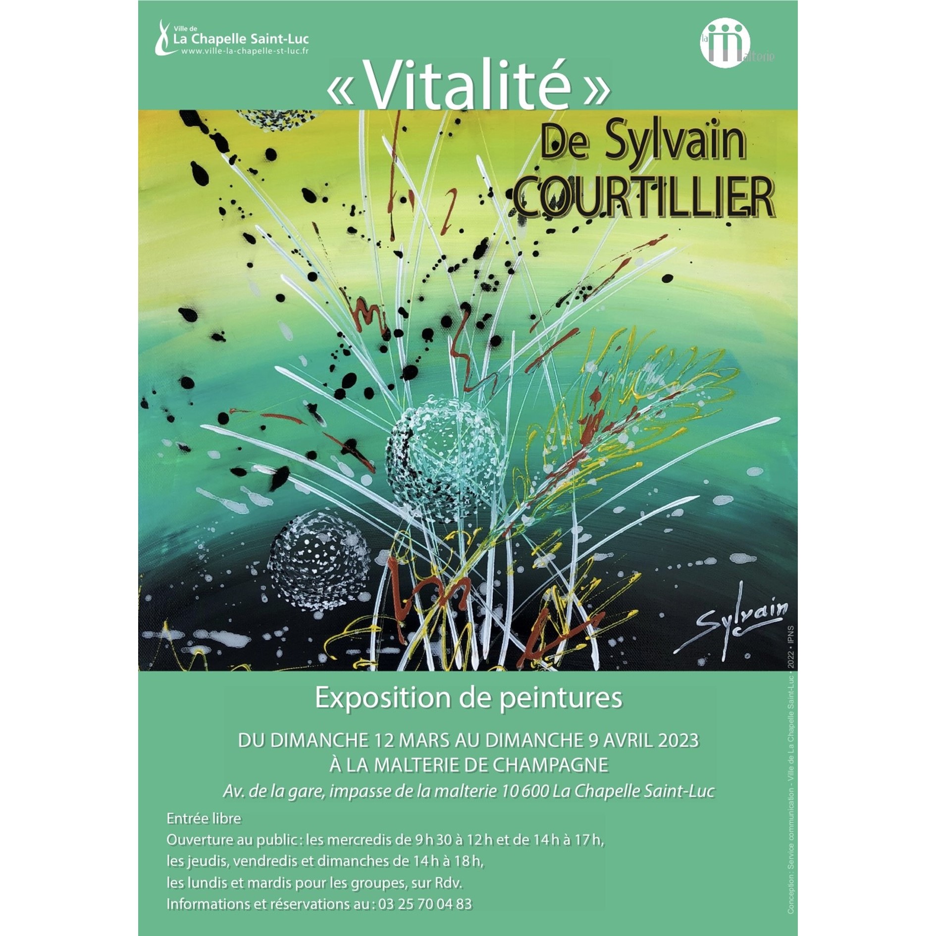 "VITALITÉ" de Sylvain COURTILLIER