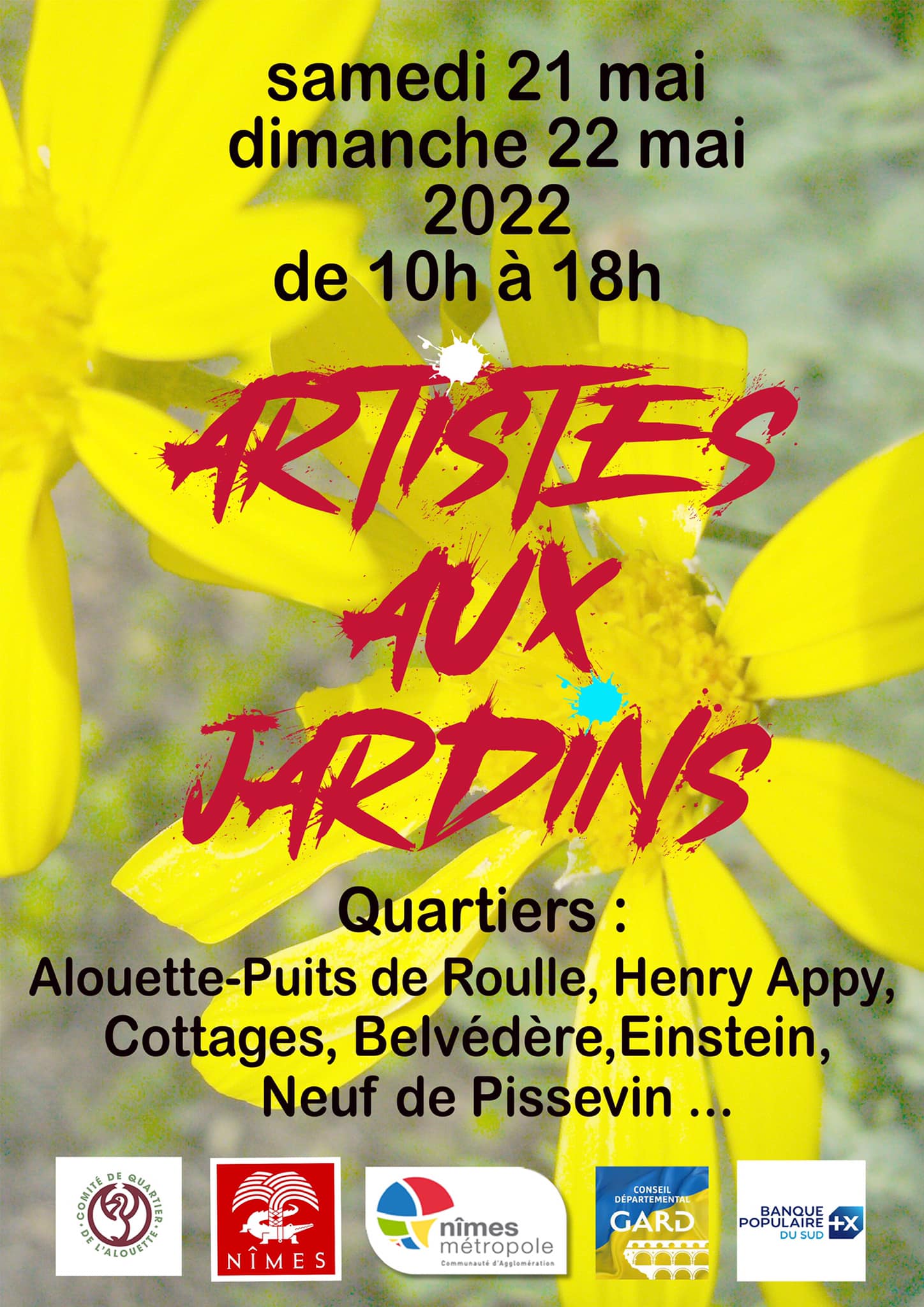 Artistes aux jardins