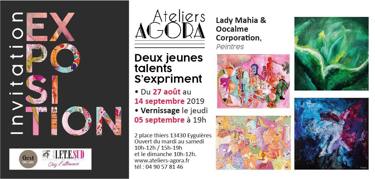 Exposition : "2 jeunes talents exposent"