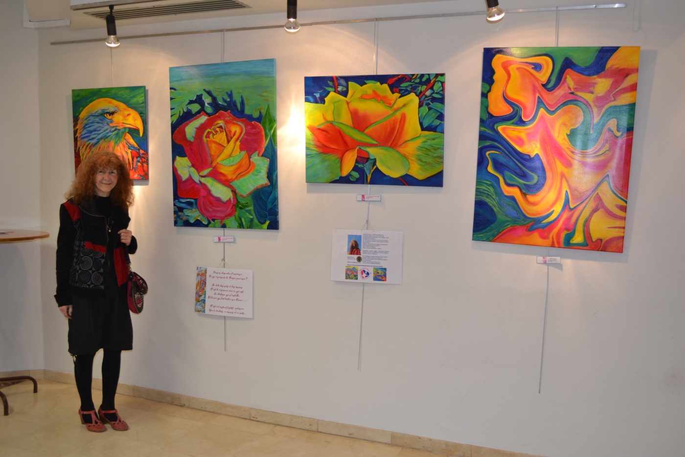 Exposition de Peinture de : Aimie Cros, Lydie Jaoul, Jakye Morand et Didier Vidal