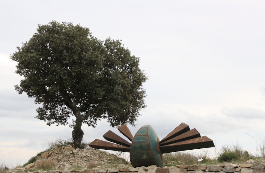 Sculpture en Vigne