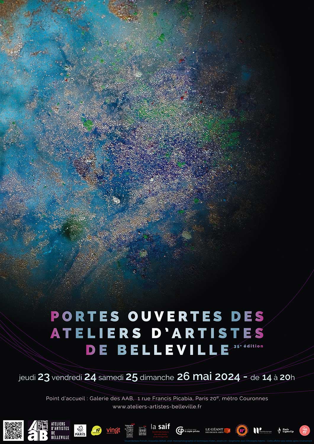 Portes ouvertes des Ateliers d'artistes de Belleville