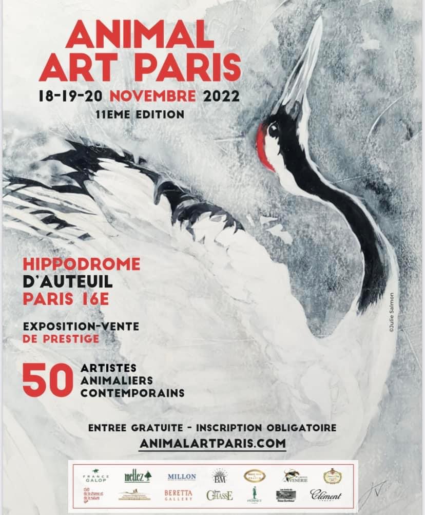 Animal Art Paris, Salon International des Artistes Animaliers contemporains.