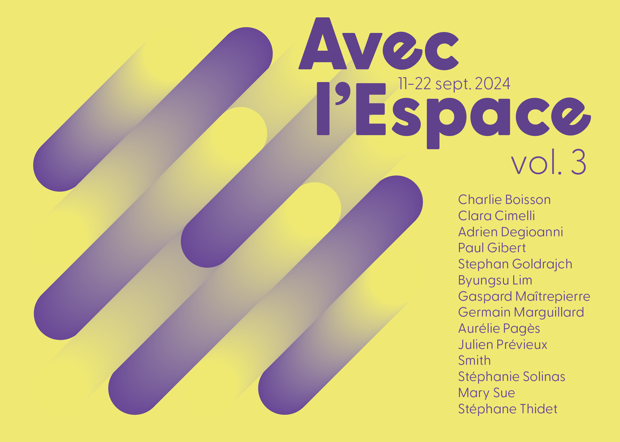 Avec l'Espace vol. 3