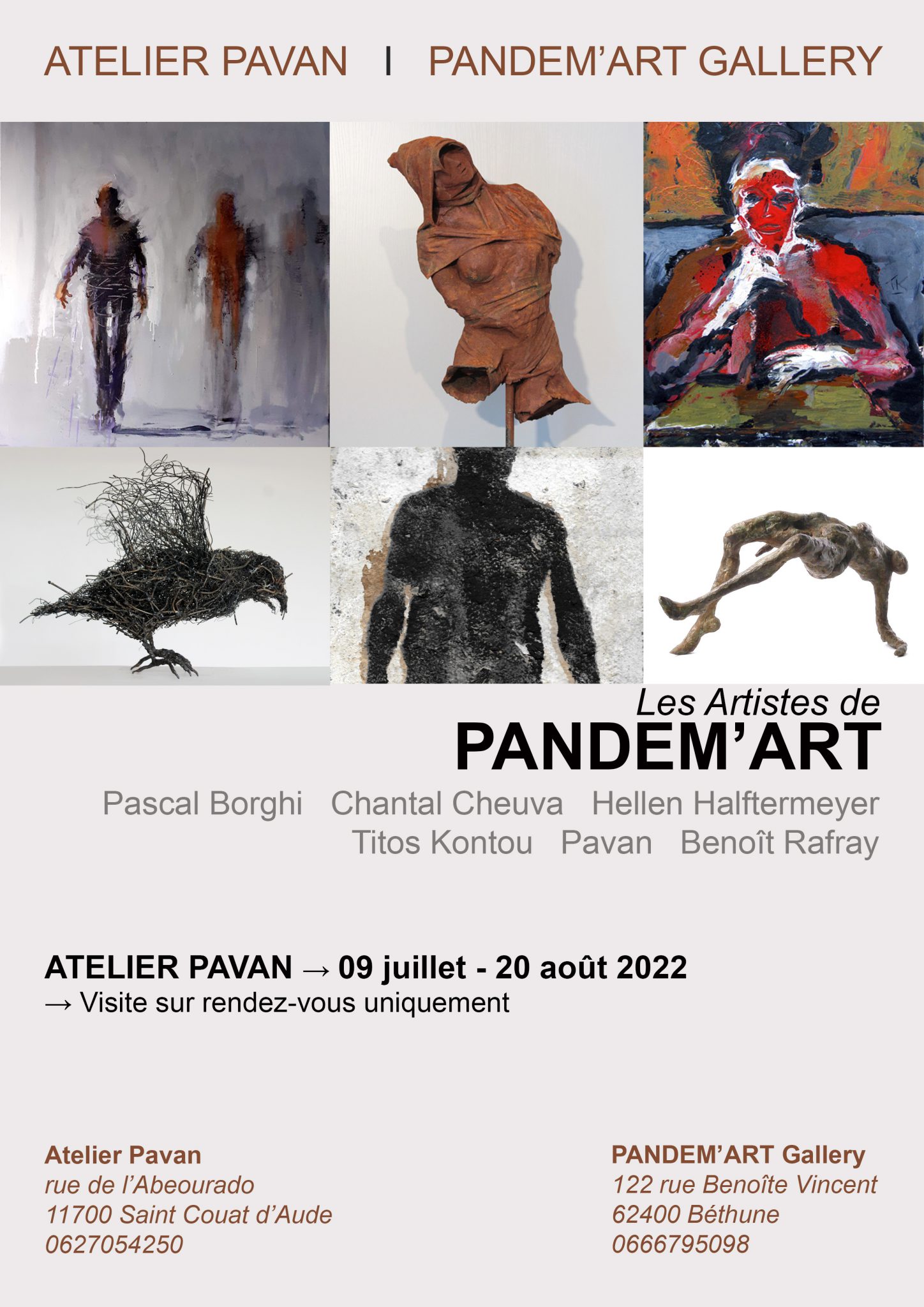 LES ARTISTES DE PANDEM'ART GALLERY