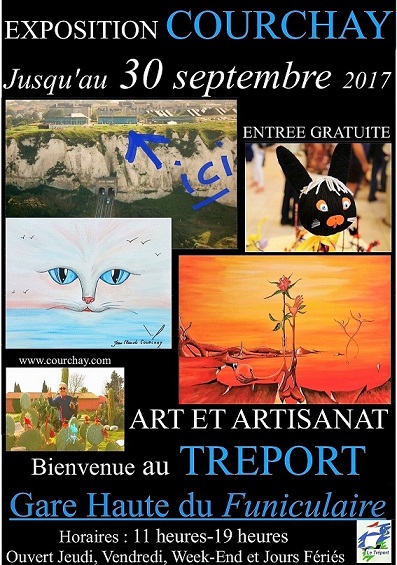 Exposition de l'artiste surréaliste Jean Claude Courchay