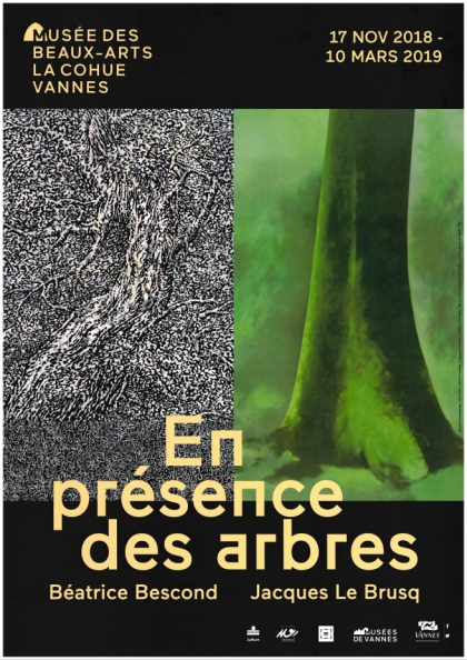 EXPOSITION "En présence des arbres", Béatrice BESCOND et Jacques LEBRUSQ, Musée des Beaux Arts, Vannes.