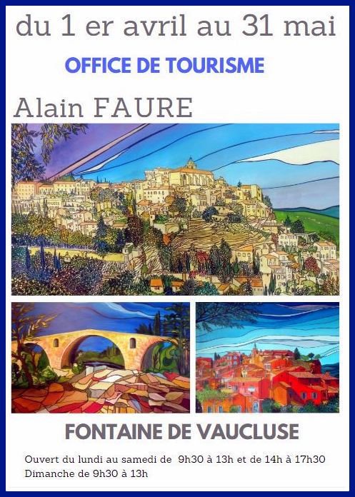 EXPOSITION ALAIN FAURE