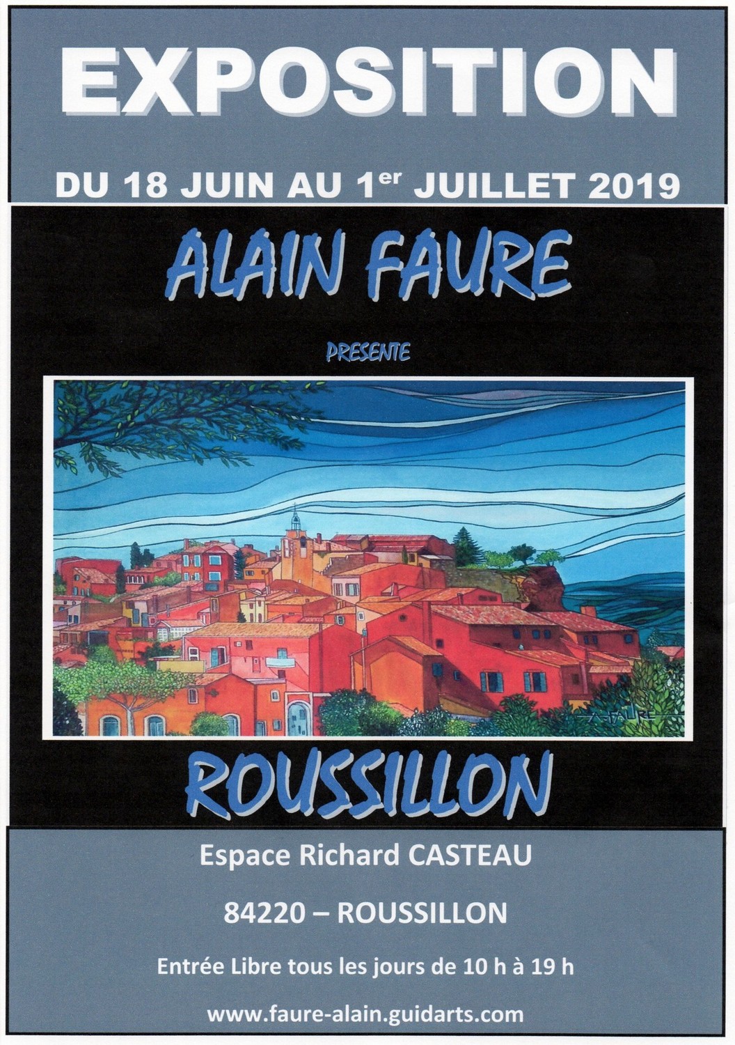 EXPOSITION ALAIN FAURE