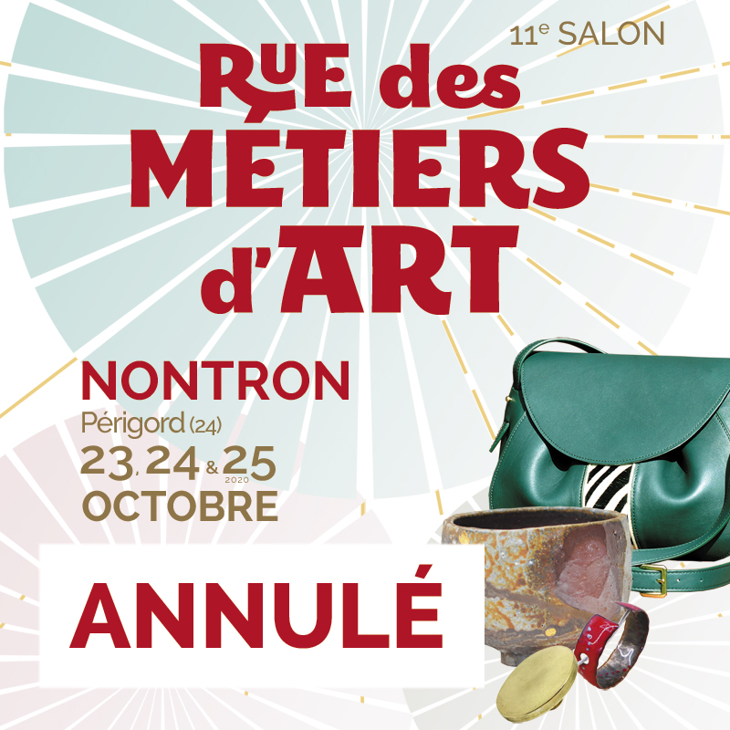 ANNULATION 11eme Salon Rue des Métiers d'Art