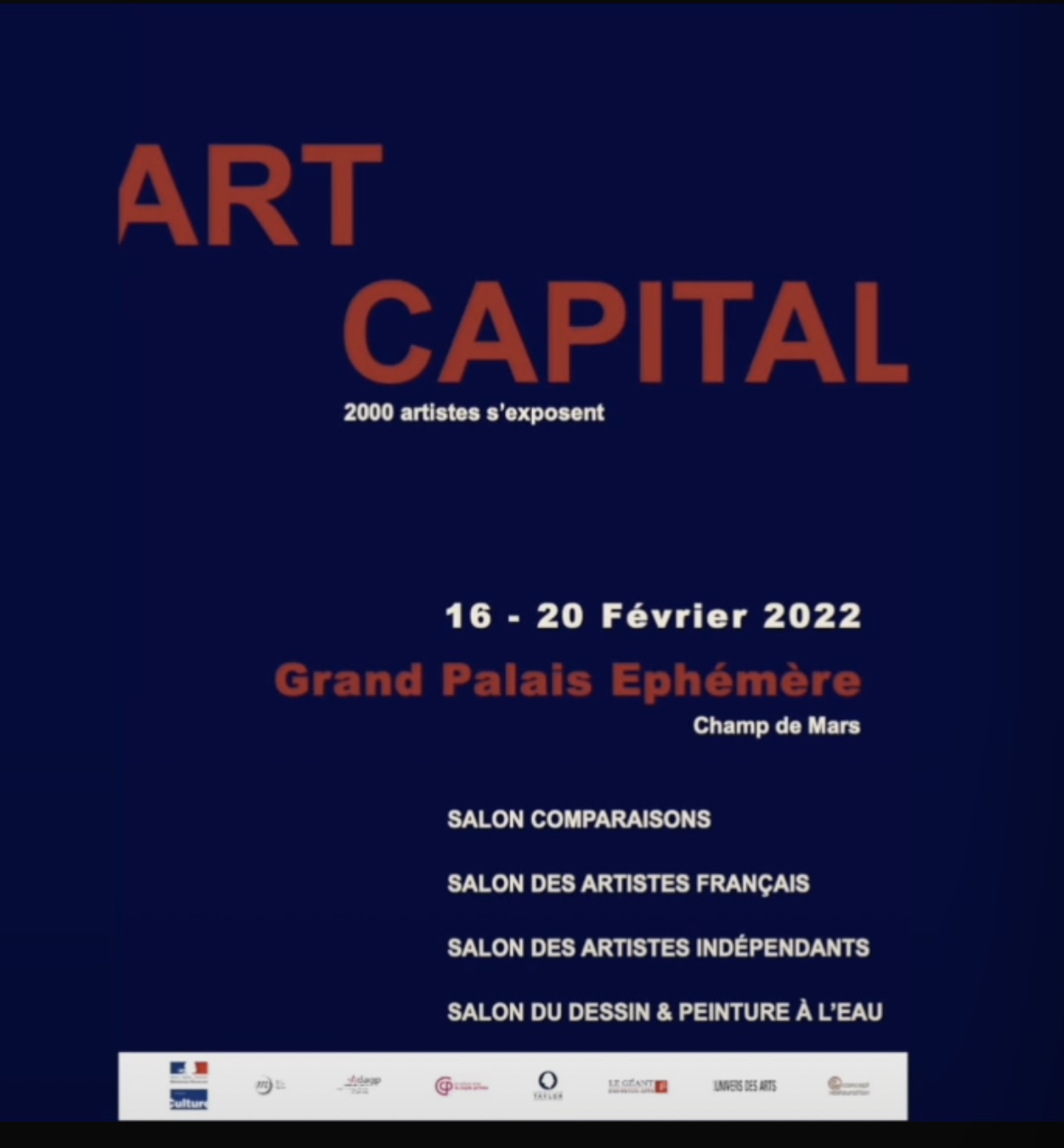 232 Salon de la Société Des Artistes Français - Art Capital 2022