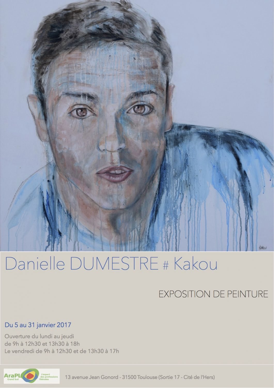 EXPOSITION de PEINTURE - DANIELLE DUMESTRE # KAKOU