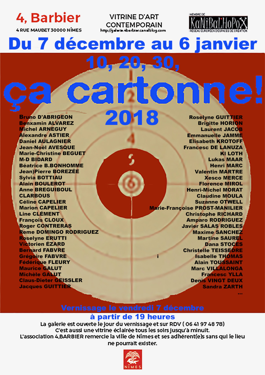 "10,20,30,ÇA CARTONNE!2018"