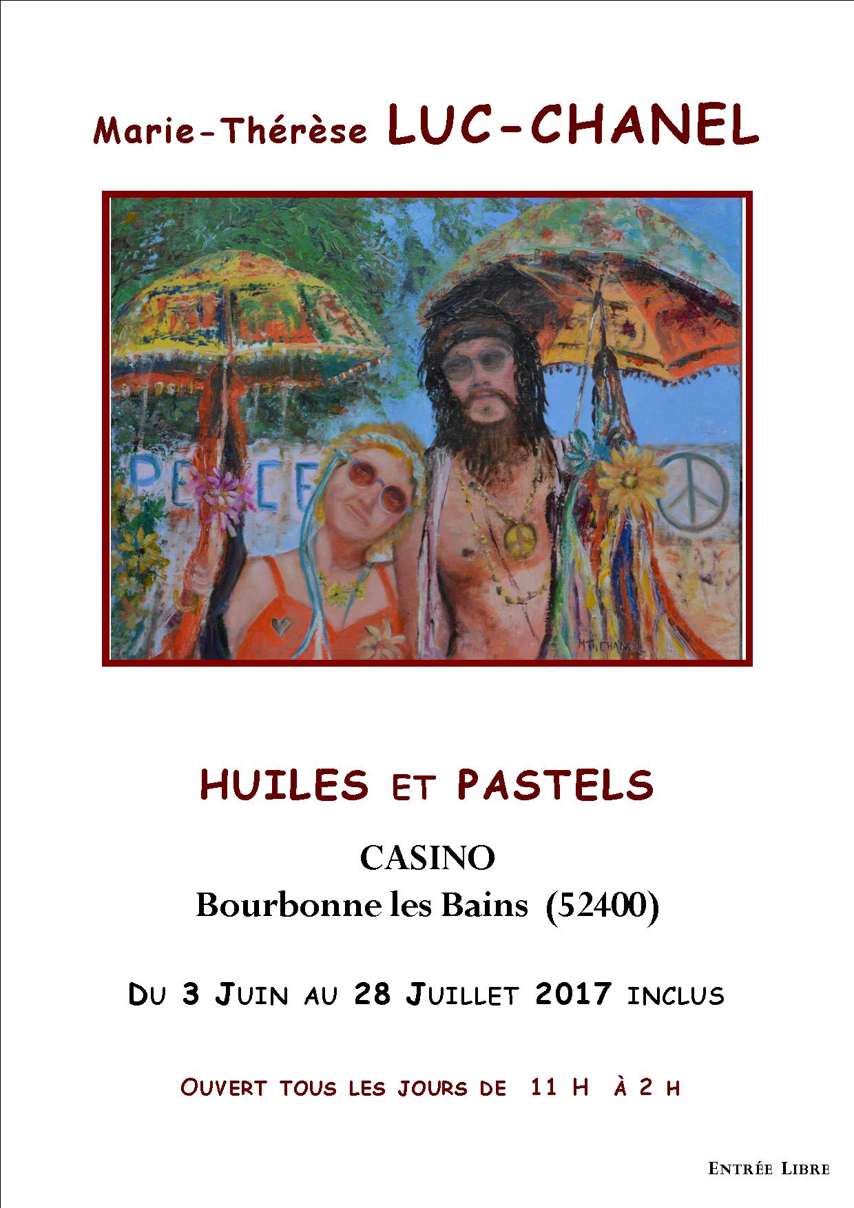 EXPOSITIONS HUILES et PASTELS de Marie-Thérèse LUC-CHANEL