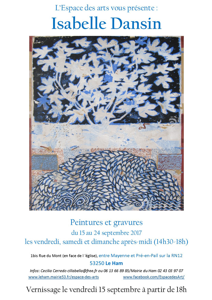 Isabelle Dansin Peintures gravures