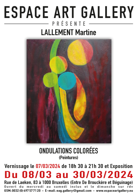 exposition de Lallement Martine