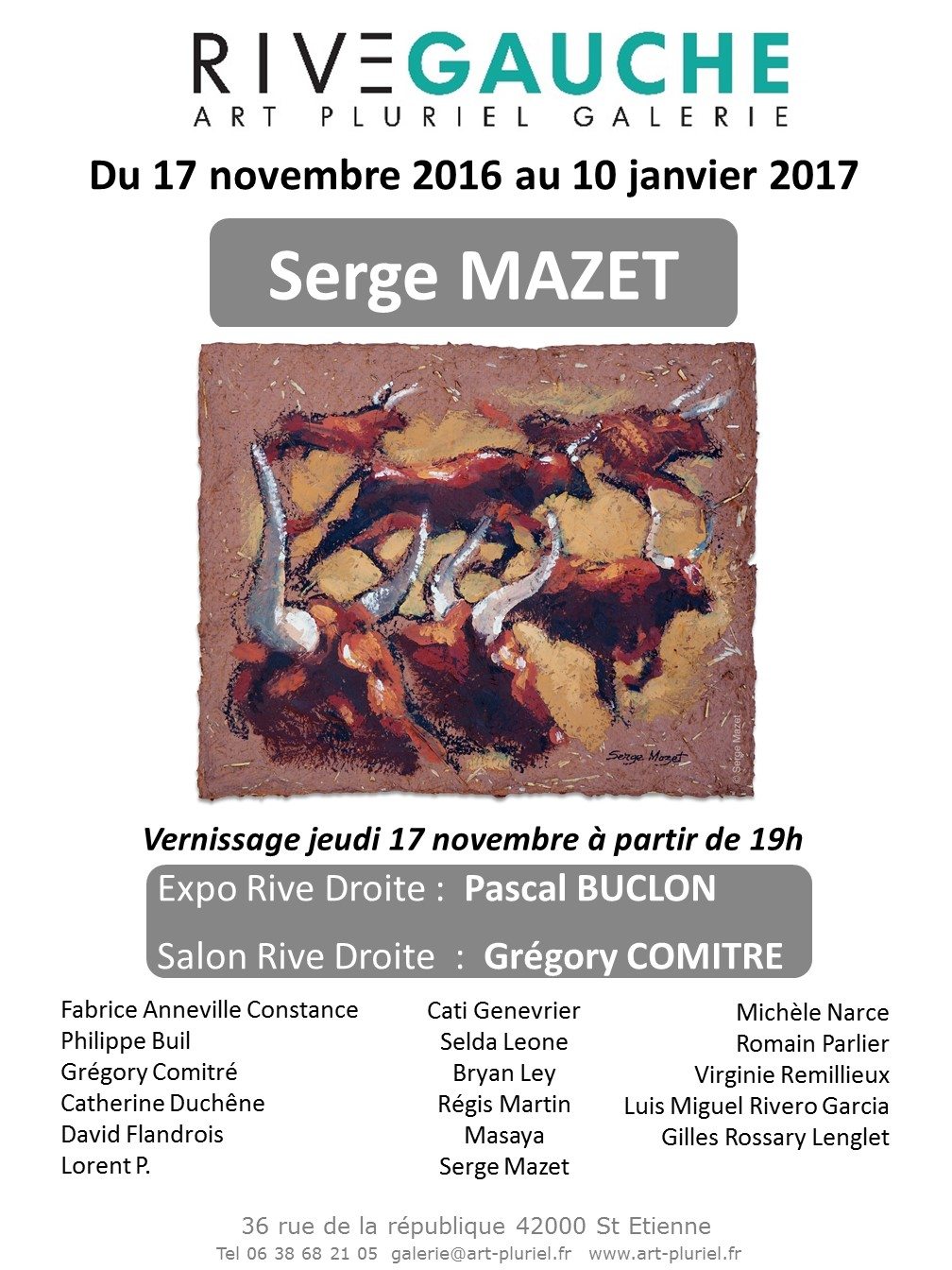 Exposition Serge Mazet