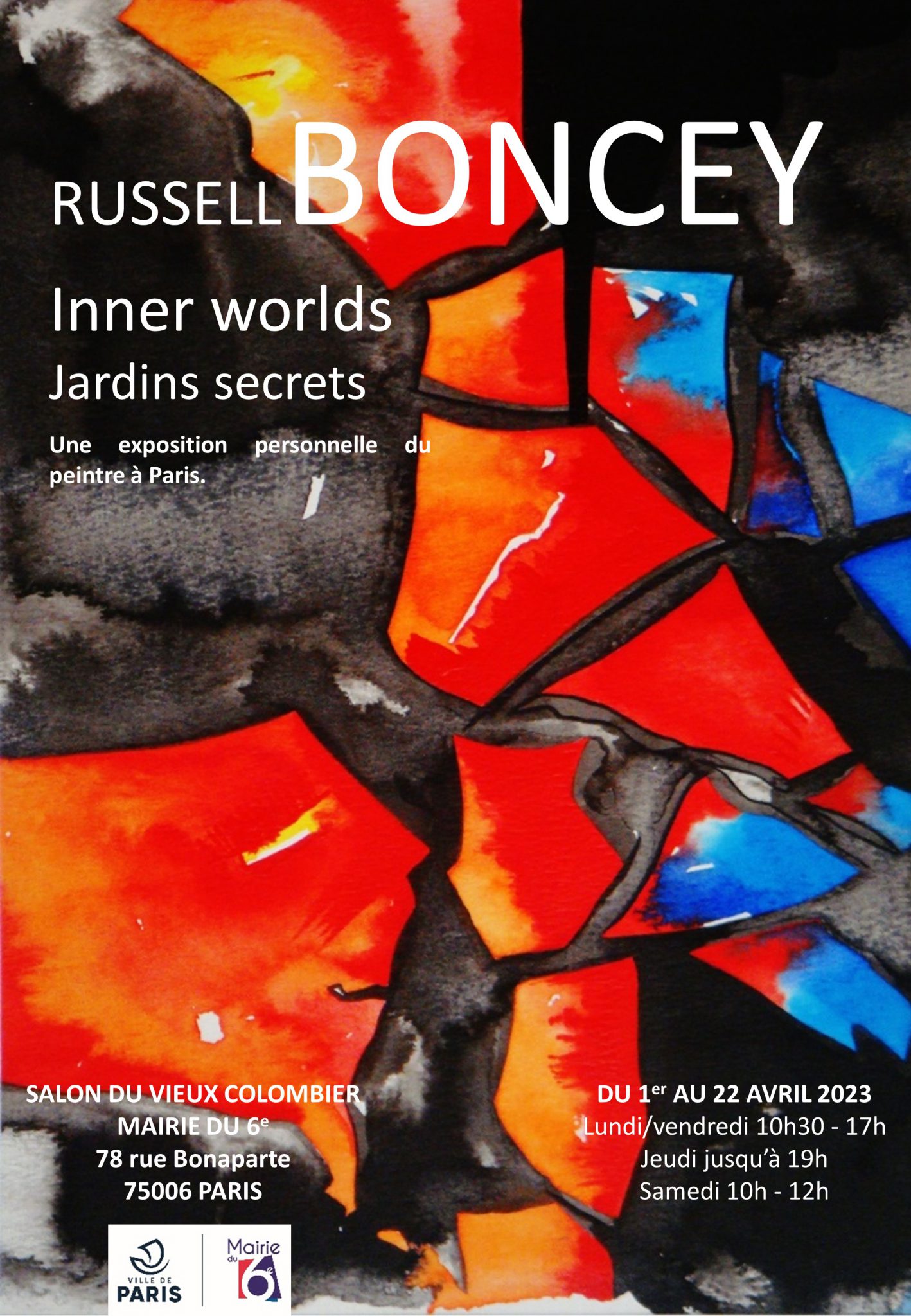 Inner Worlds - Jardins secrets – une exposition personnelle de Russell BONCEY à Paris