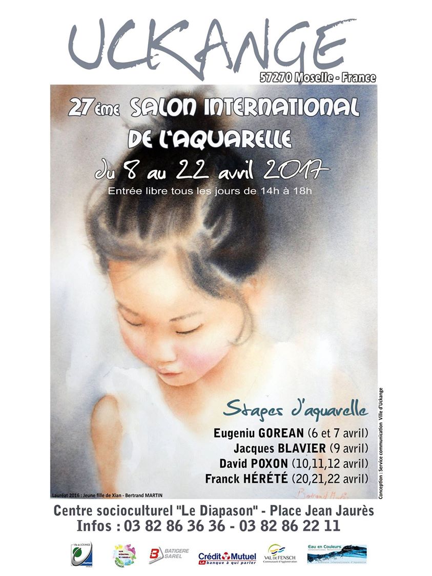 27ème salon international de l'aquarelle D'Uckange