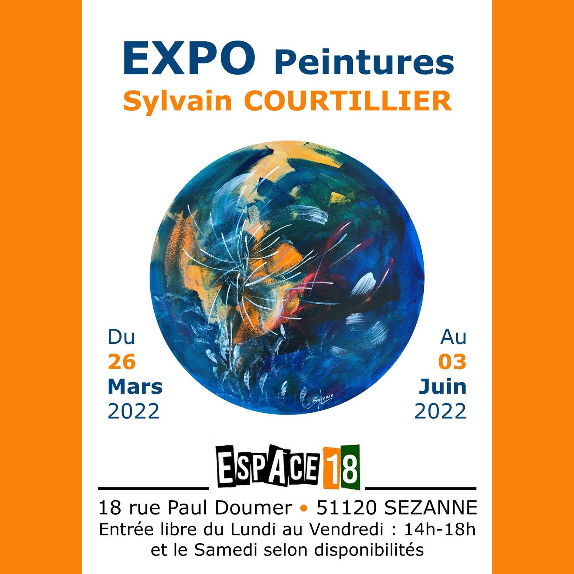 EXPO Sylvain COURTILLIER