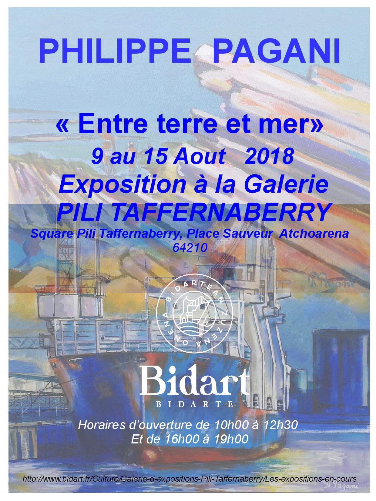 Exposition Philippe PAGANI