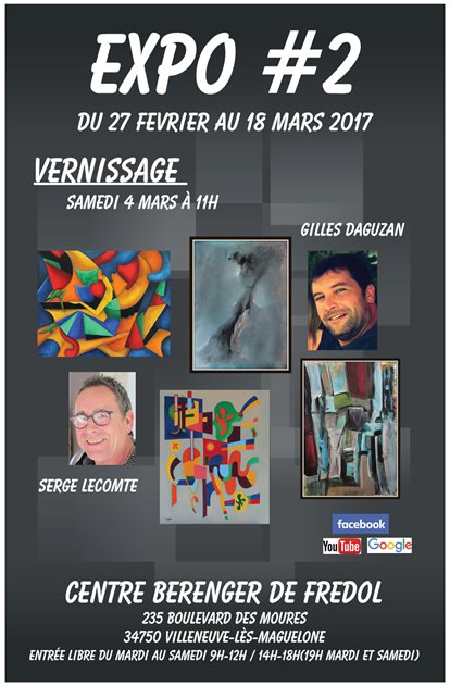 EXPO #2 Gilles Daguzan et Serge Lecomte