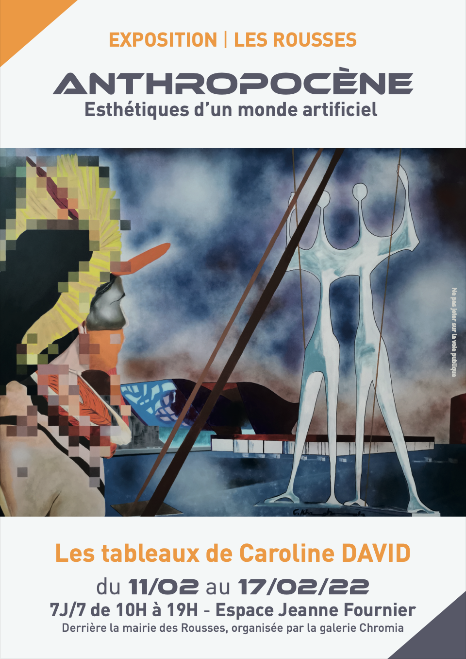 Exposition ANTHROPOCÈNE, Esthétiques d'un monde artificiel