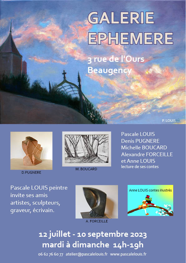 Exposition à la Galerie Ephémère