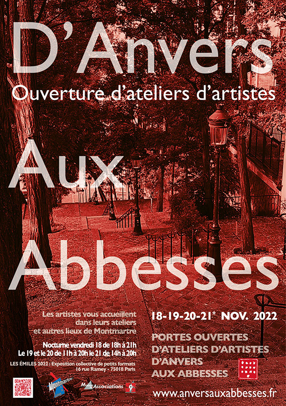 Portes ouvertes des Artistes d'Anvers aux Abbesses