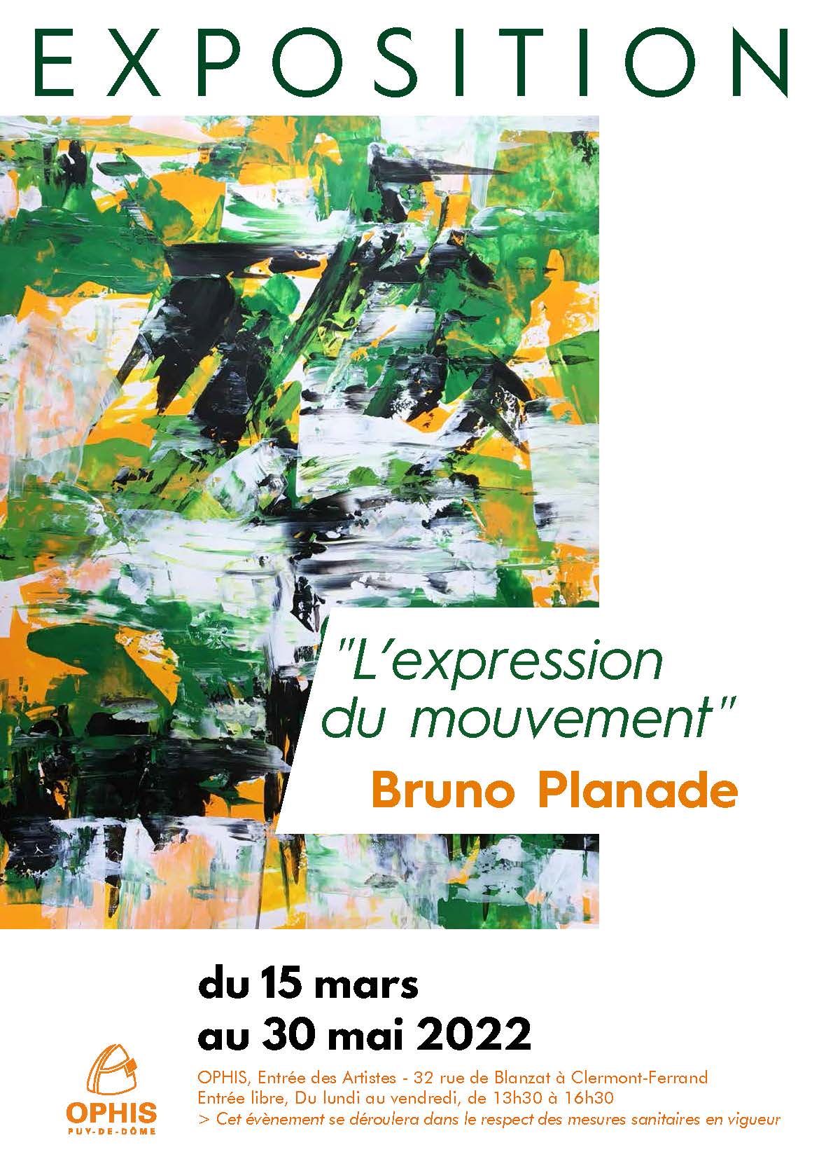 Bruno Planade, "L'expression du mouvement"