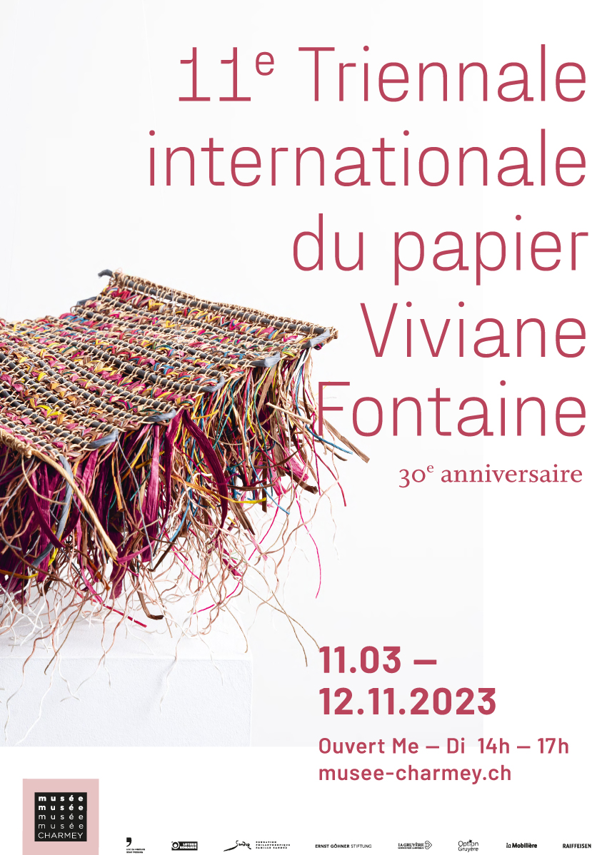 11e triennale internationale du papier Viviane Fontaine