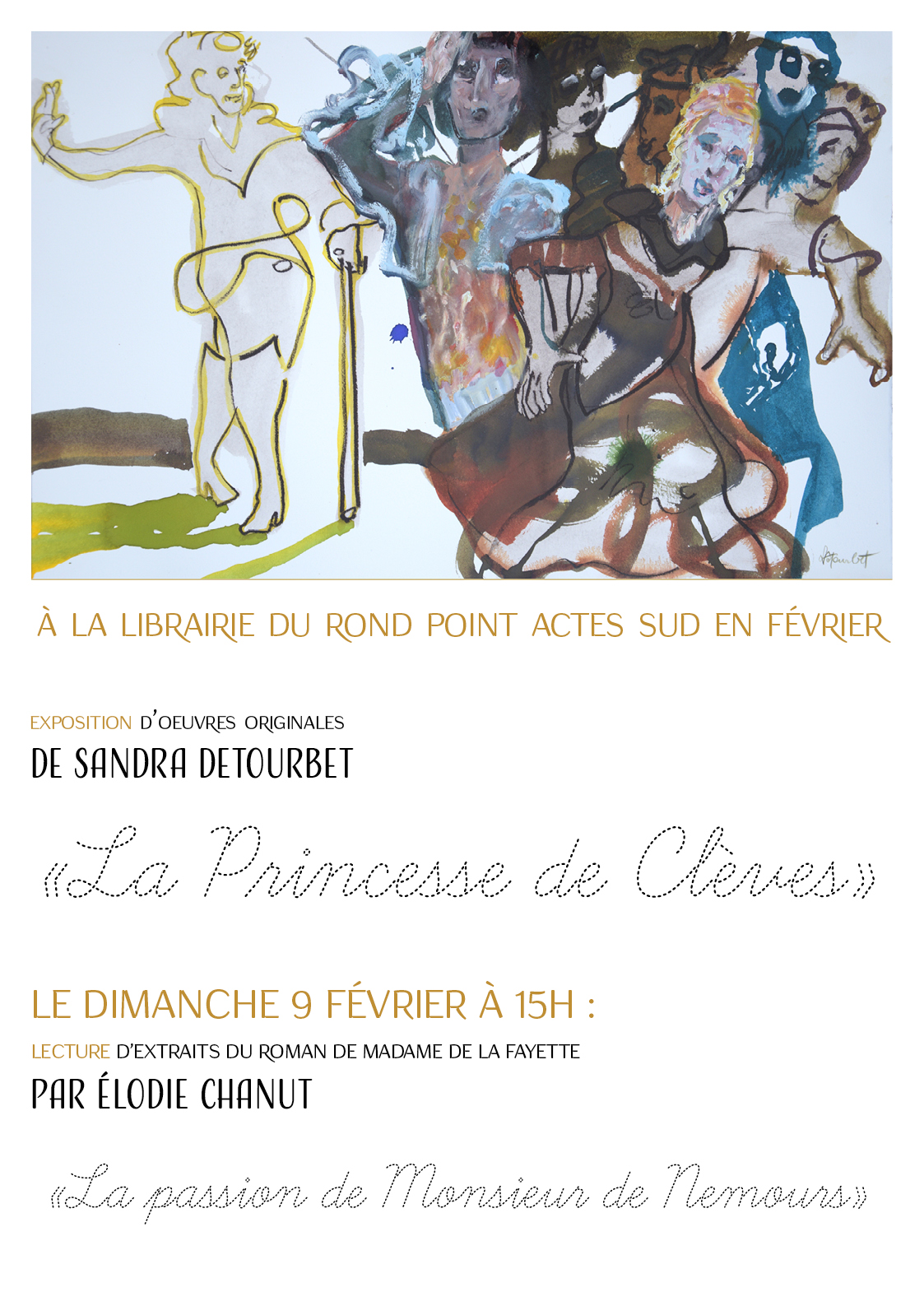 "La princesse de Clèves" - Exposition d'oeuvres originales