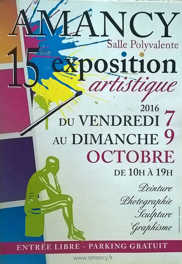 15e exposition artistique AMANCY