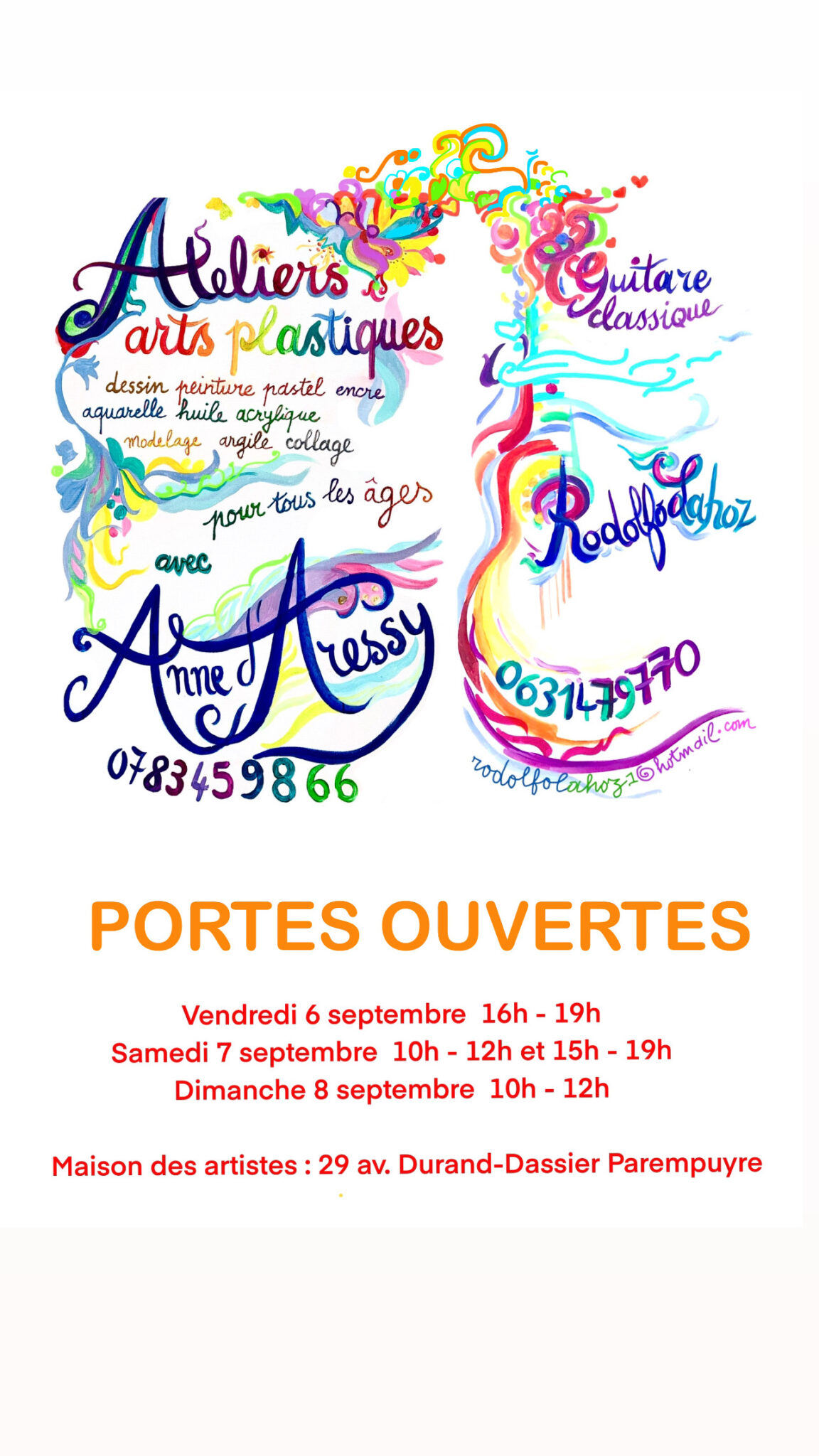 Arts plastiques et guitare