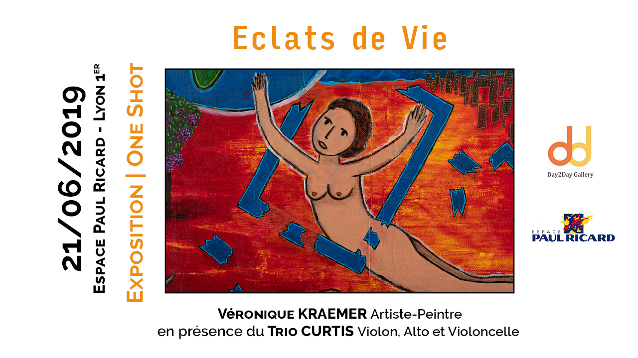 Exposition | One Shot « Eclats de Vie » · Véronique Kraemer x Le Trio Curtis