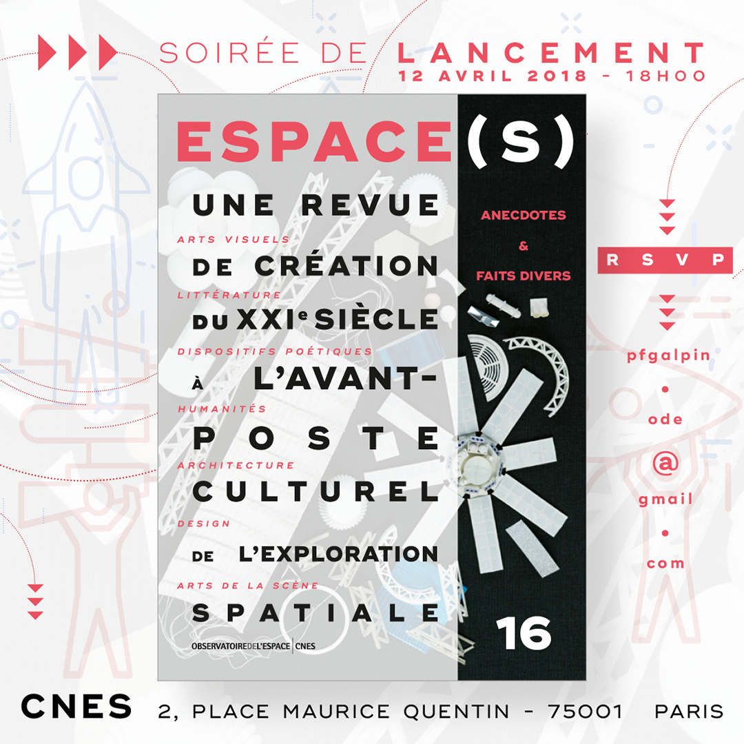 Soirée de lancement - Revue Espace(s) n°16