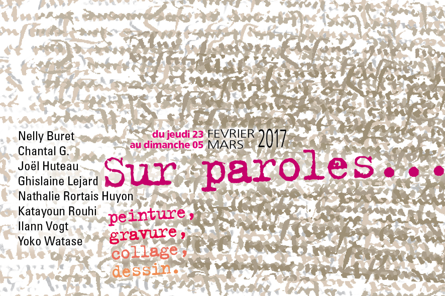 "Sur paroles..."