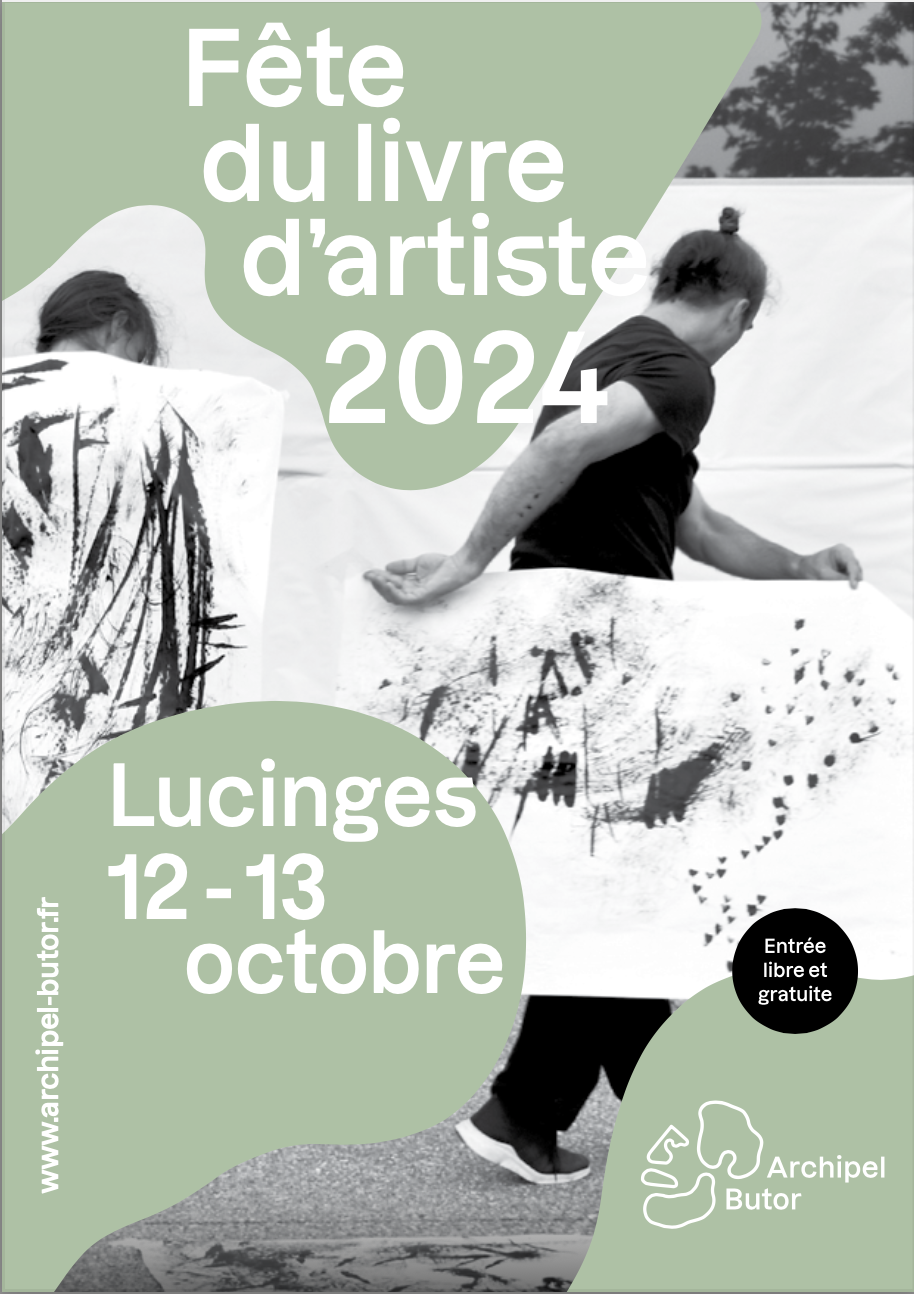 FETE DU LIVRE D'ARTISTE 2024  ARCHIPEL BUTOR