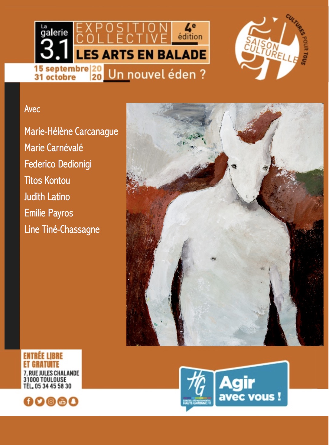 Exposition Galerie 3.1 - Un nouvel Eden